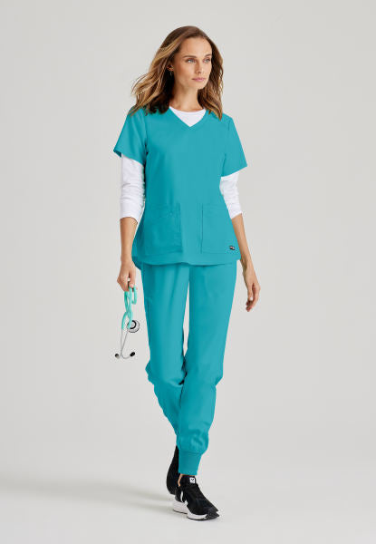Women's Grey's Anatomy "Emma" Top - BodyMoves Scrubs Boutique