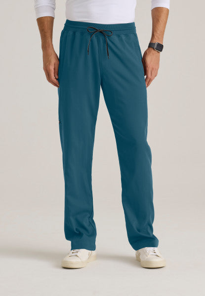 Grey's Anatomy Spandex Stretch Men's "Hudson" Straight Pant