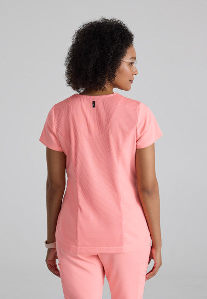 Grey's Anatomy Scrubs Spandex Stretch Capri Tuck In Top