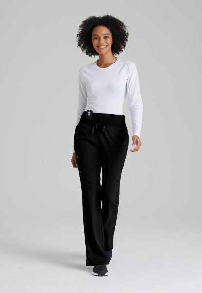 Barco One Stride Pant-5 Pocket Mid-Rise Fit & Flare Women's Scrub Pants
