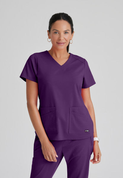 Women's Grey's Anatomy "Emma" Top - BodyMoves Scrubs Boutique