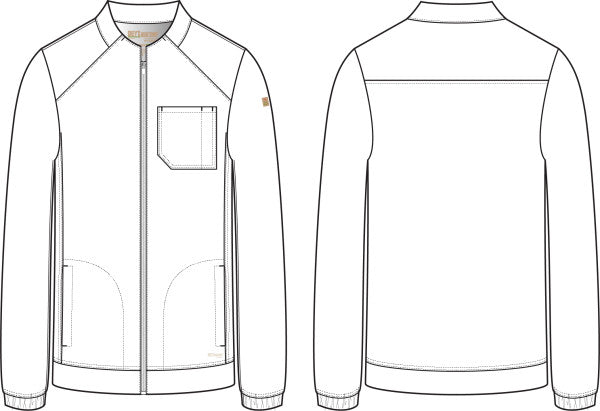 Men's Grey's Anatomy Evolve Cycle Warm-Up Jacket - BodyMoves Scrubs Boutique