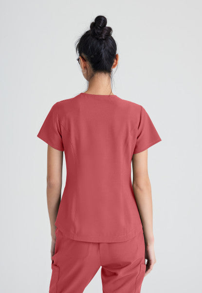 Women's Grey's Anatomy Evolve "Rhythm" Top - BodyMoves Scrubs Boutique