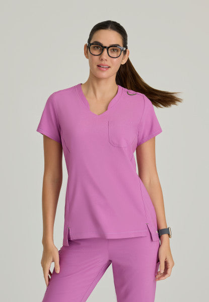 Women's Grey's Anatomy Evolve "Sway" Tuck-In SCRUB TOP