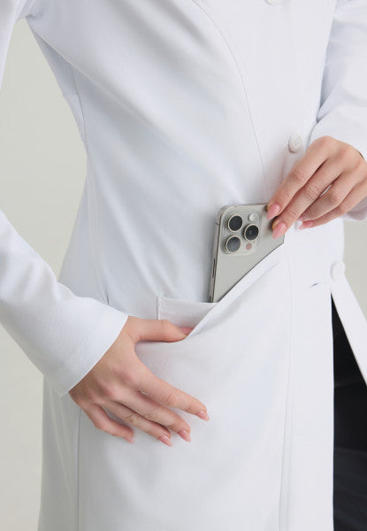 Skechers by Barco Women's 3 Pocket "Flourish" Lab Coat