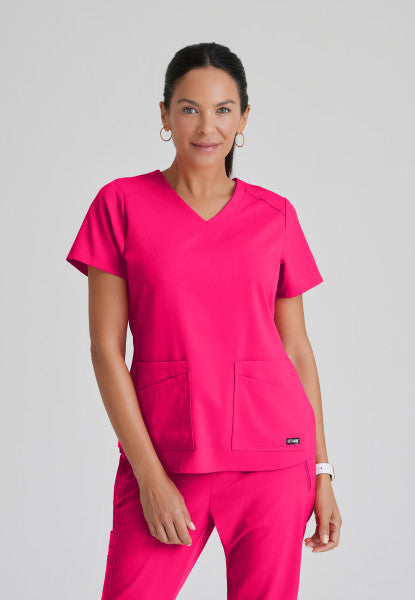 Women's Grey's Anatomy "Emma" Top - BodyMoves Scrubs Boutique
