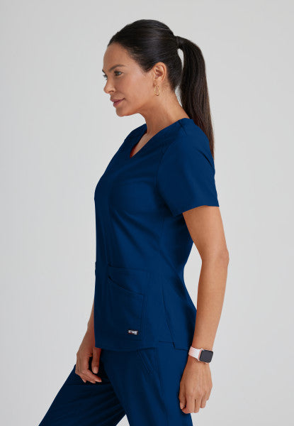 Women's Grey's Anatomy "Emma" Top - BodyMoves Scrubs Boutique