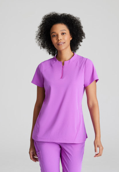 Flux 2-Pocket Banded Zip Collar Top BARCO® One