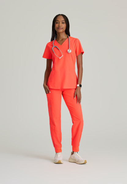 Women's BARCO ONE™ Racer Top | Scrub Tops for Women