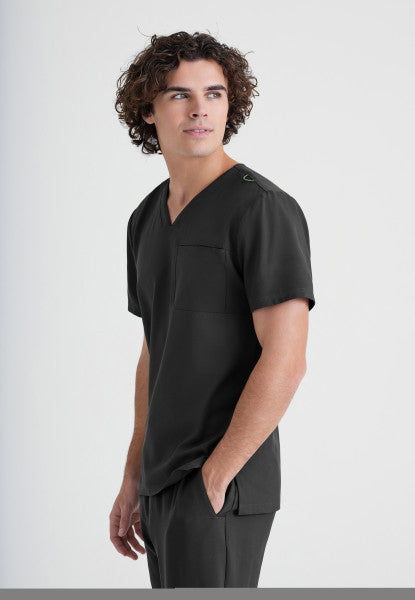 Men's Grey's Anatomy Evolve V-Neck "Journey" Top - BodyMoves Scrubs Boutique