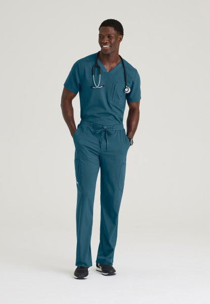 Grey's Anatomy Spandex Stretch Men's "Hudson" Straight Pant