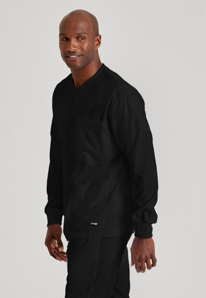 Men's Antimicrobial Warm-Up Scrub Jacket - BodyMoves Scrubs Boutique