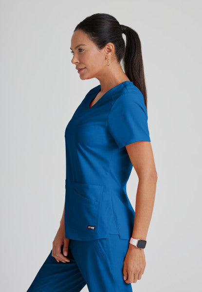 Women's Grey's Anatomy "Emma" Top - BodyMoves Scrubs Boutique
