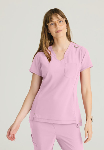 Women's Grey's Anatomy Evolve "Sway" Tuck-In SCRUB TOP