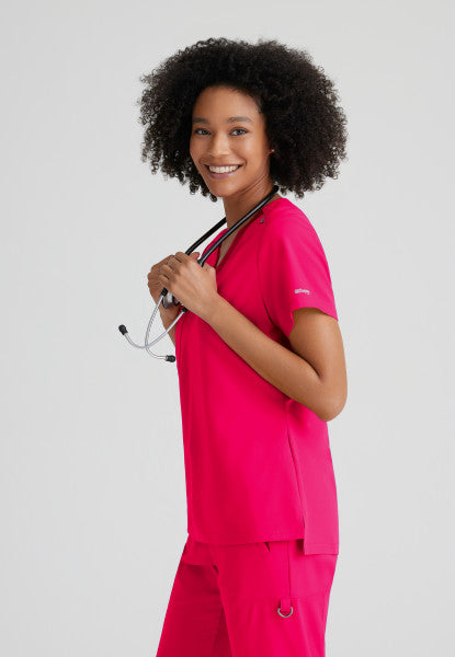 Women's Grey's Anatomy "Bree" Top - BodyMoves Scrubs Boutique