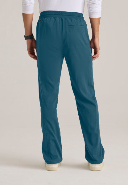 Grey's Anatomy Spandex Stretch Men's "Hudson" Straight Pant