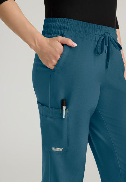 Terra 6-Pocket Mid-Rise Ciclo® Jogger Scrub Pant Grey's Anatomy™ by BARCO® Evolve