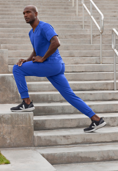 Barco One Men's 2 Pocket Ribbed V-neck Top