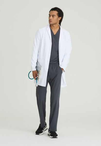 Skechers by Barco Men's 3 Pocket  "Emerge" Lab Coat