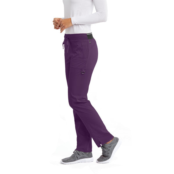 Women's Grey's Anatomy Spandex-Stretch Kim Pants - BodyMoves Scrubs Boutique