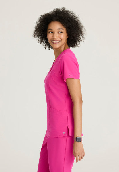 Women's BARCO ONE™ Racer Top | Scrub Tops for Women
