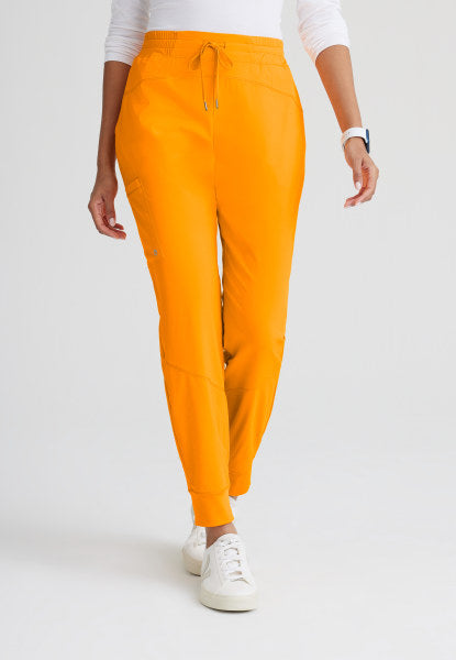 Women's BARCO ONE™ Boost Jogger *BRIGHT TURMERIC* - BodyMoves Scrubs Boutique