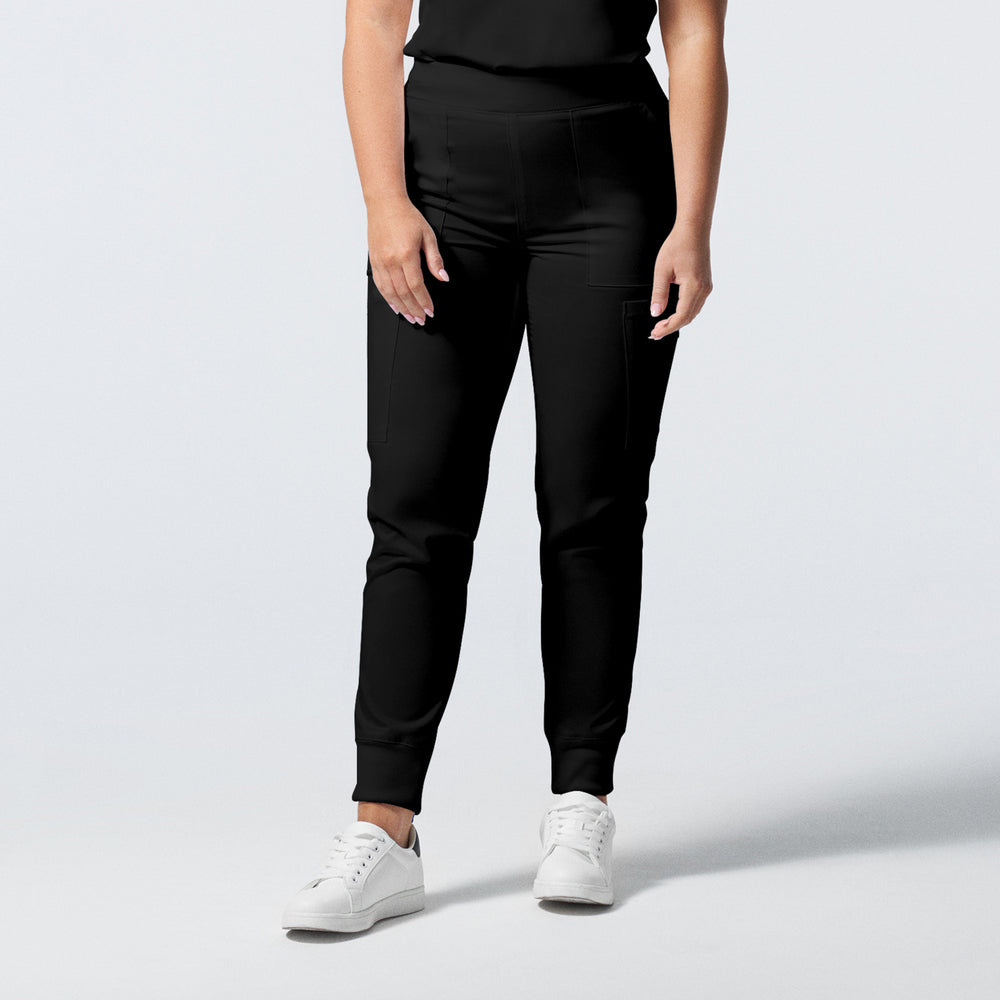 Women's JOGGER SCRUB PANTS in Petite Length - BodyMoves Scrubs Boutique