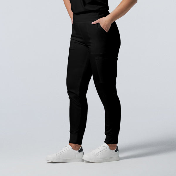 Women's JOGGER SCRUB PANTS in Petite Length - BodyMoves Scrubs Boutique