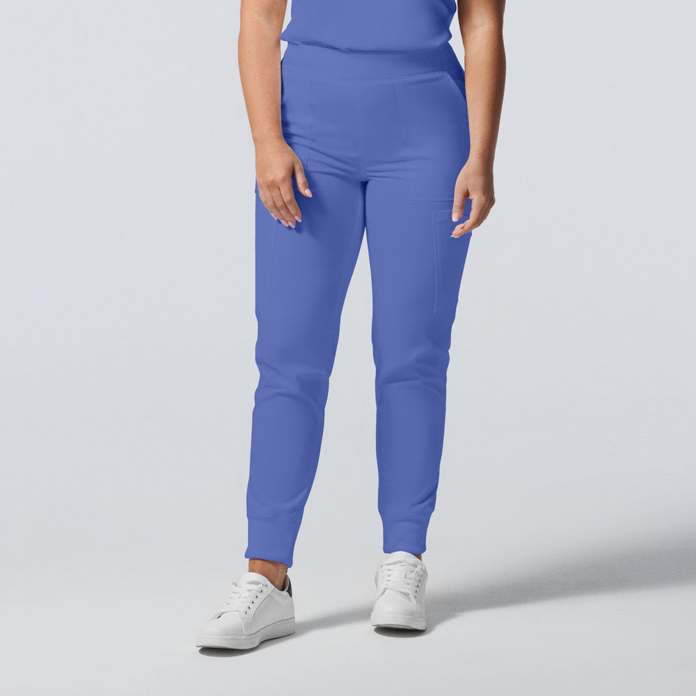 Women's JOGGER SCRUB PANTS in Petite Length - BodyMoves Scrubs Boutique
