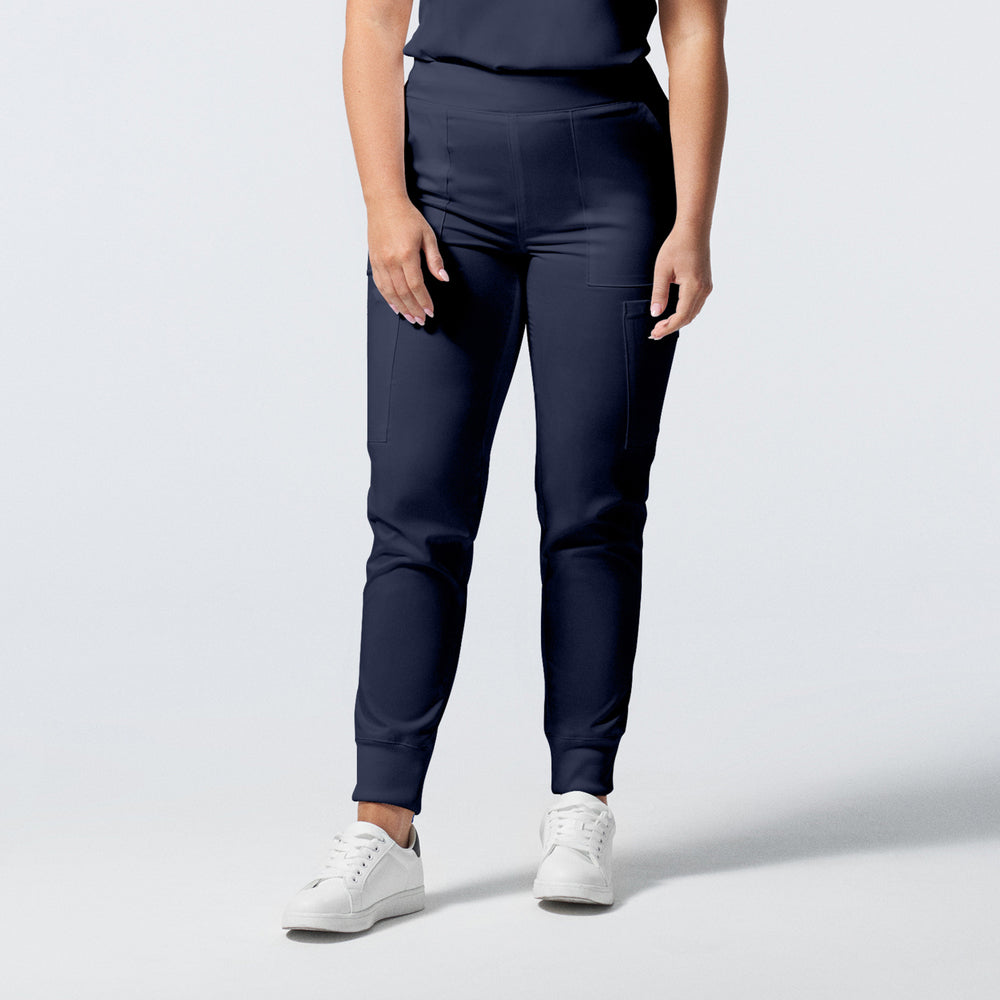 Women's JOGGER SCRUB PANTS in Petite Length - BodyMoves Scrubs Boutique