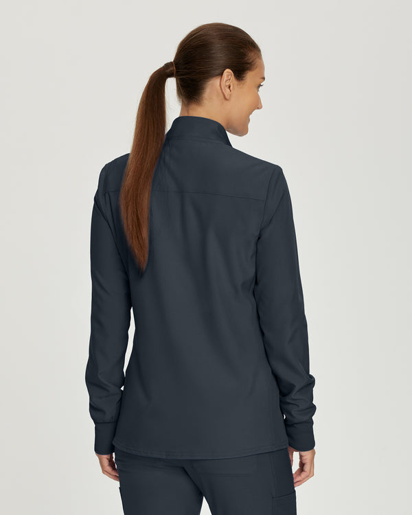 Women's Landau Forward Warm-Up Scrub Jacket - BodyMoves Scrubs Boutique