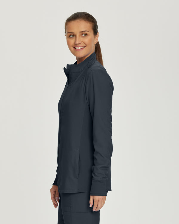 Women's Landau Forward Warm-Up Scrub Jacket - BodyMoves Scrubs Boutique