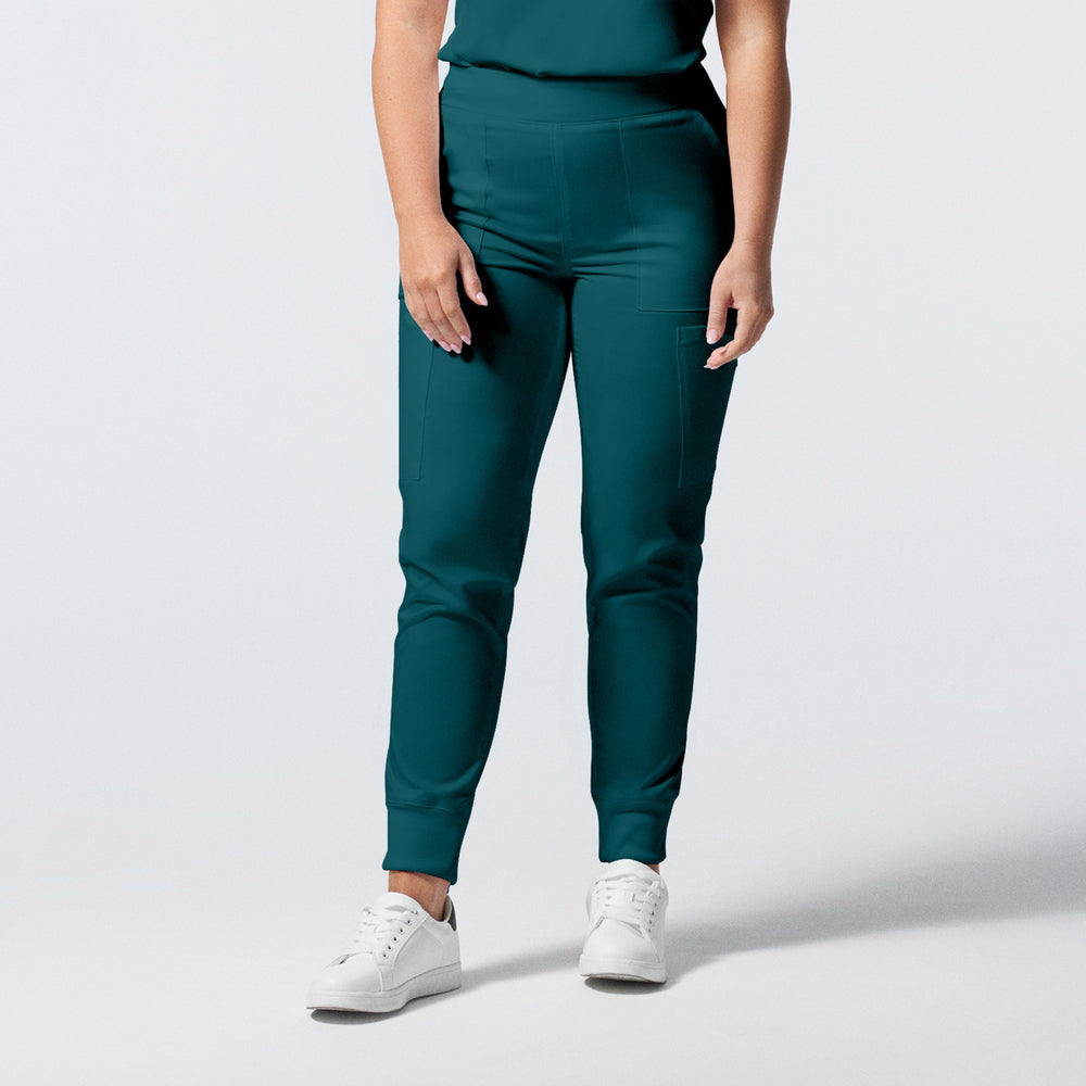 Women's JOGGER SCRUB PANTS in Petite Length - BodyMoves Scrubs Boutique