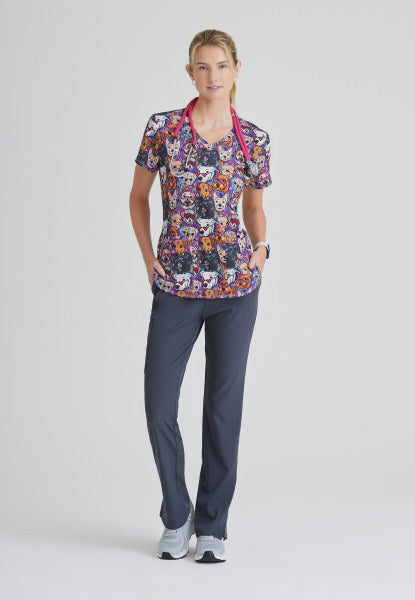 Women's Skechers Essence Print Top (Part of the Family) – BodyMoves Scrubs  Boutique