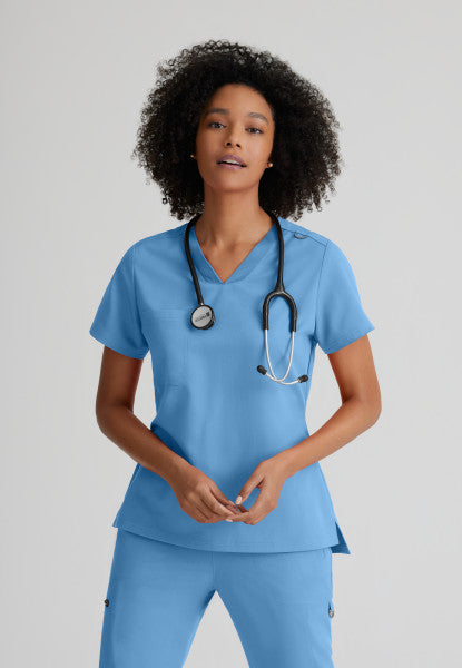 Women's Grey's Anatomy "Bree" Top - BodyMoves Scrubs Boutique