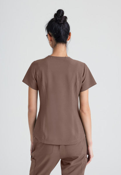 Women's Grey's Anatomy Evolve "Rhythm" Top - BodyMoves Scrubs Boutique