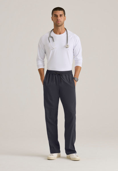 Grey's Anatomy Spandex Stretch Men's "Hudson" Straight Pant