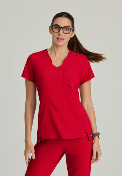 Women's Grey's Anatomy Evolve "Sway" Tuck-In SCRUB TOP