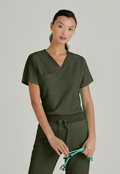 Women's Grey's Anatomy "Bree" Top - BodyMoves Scrubs Boutique