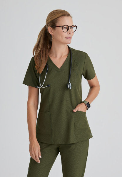 scrub tops for women