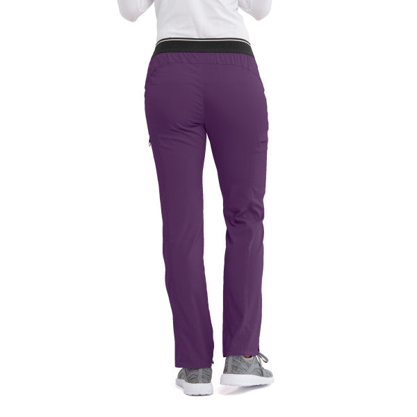 Women's Grey's Anatomy Spandex-Stretch Kim Pants - BodyMoves Scrubs Boutique