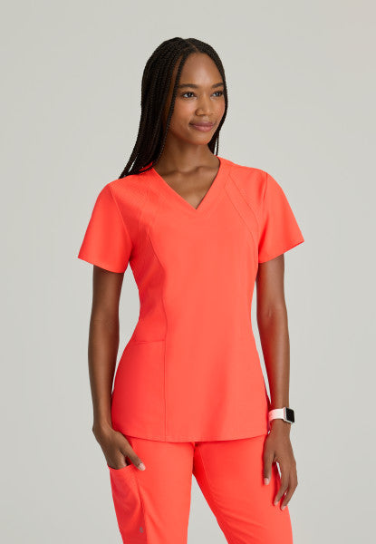 Women's BARCO ONE™ Racer Top | Scrub Tops for Women