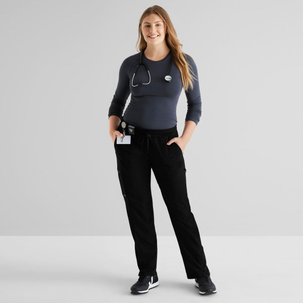 Women's Grey's Anatomy Spandex-Stretch Kim Pants - BodyMoves Scrubs Boutique
