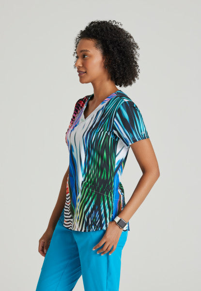 Women's BARCO ONE™ Fashion Print Top *ULTRA RADIANT*