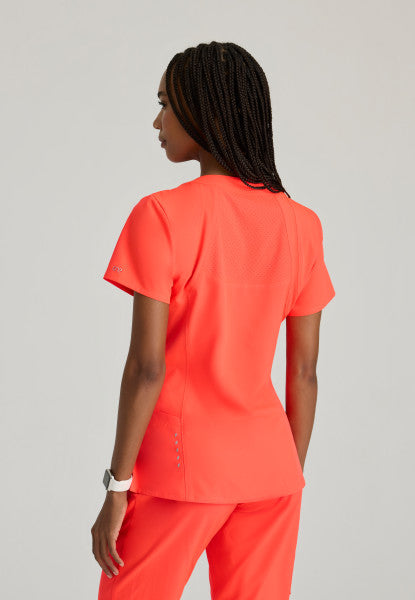 Women's BARCO ONE™ Racer Top | Scrub Tops for Women