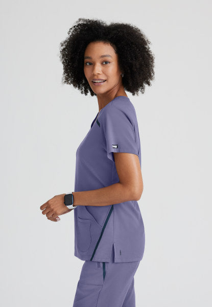 Women's Grey's Anatomy Impact Elevate Top *Slate Purple*