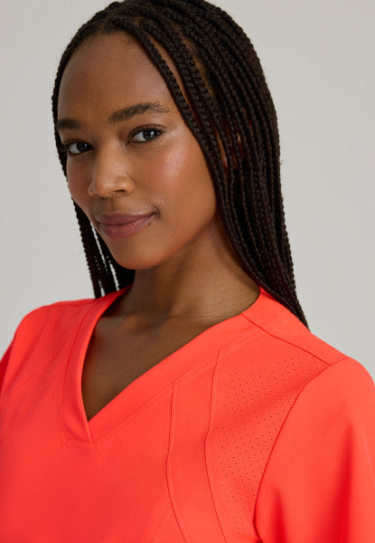 Women's BARCO ONE™ Racer Top | Scrub Tops for Women