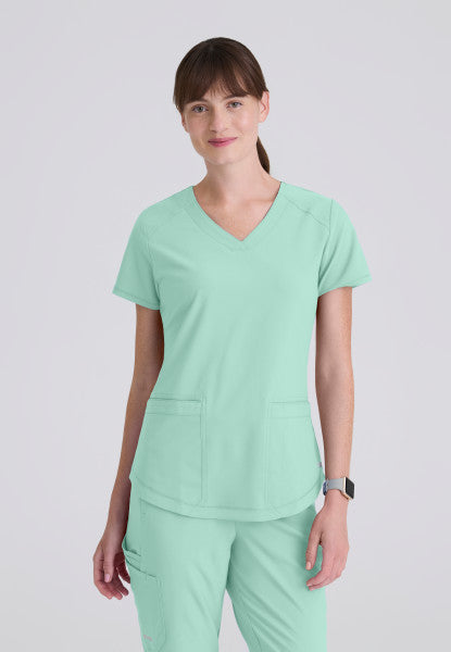 Rhythm 2-Pocket Ciclo® Scrub Top Grey's Anatomy™ by BARCO®  Evolve