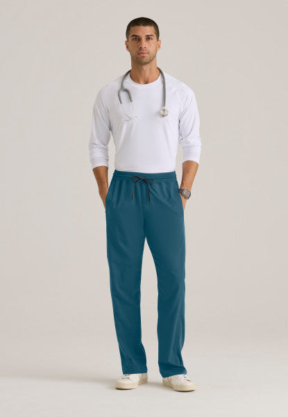 Grey's Anatomy Spandex Stretch Men's "Hudson" Straight Pant