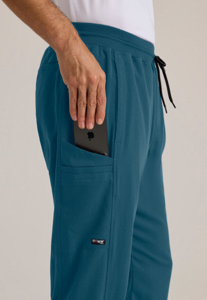 Grey's Anatomy Spandex Stretch Men's "Hudson" Straight Pant